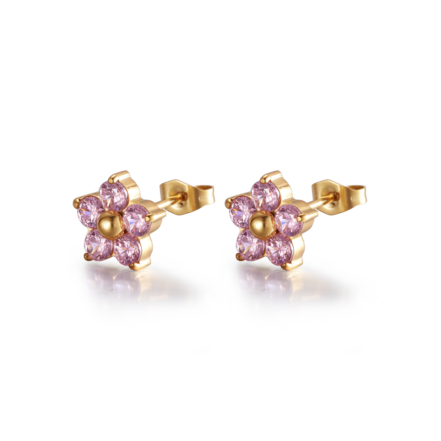 Blomsterformet ørering