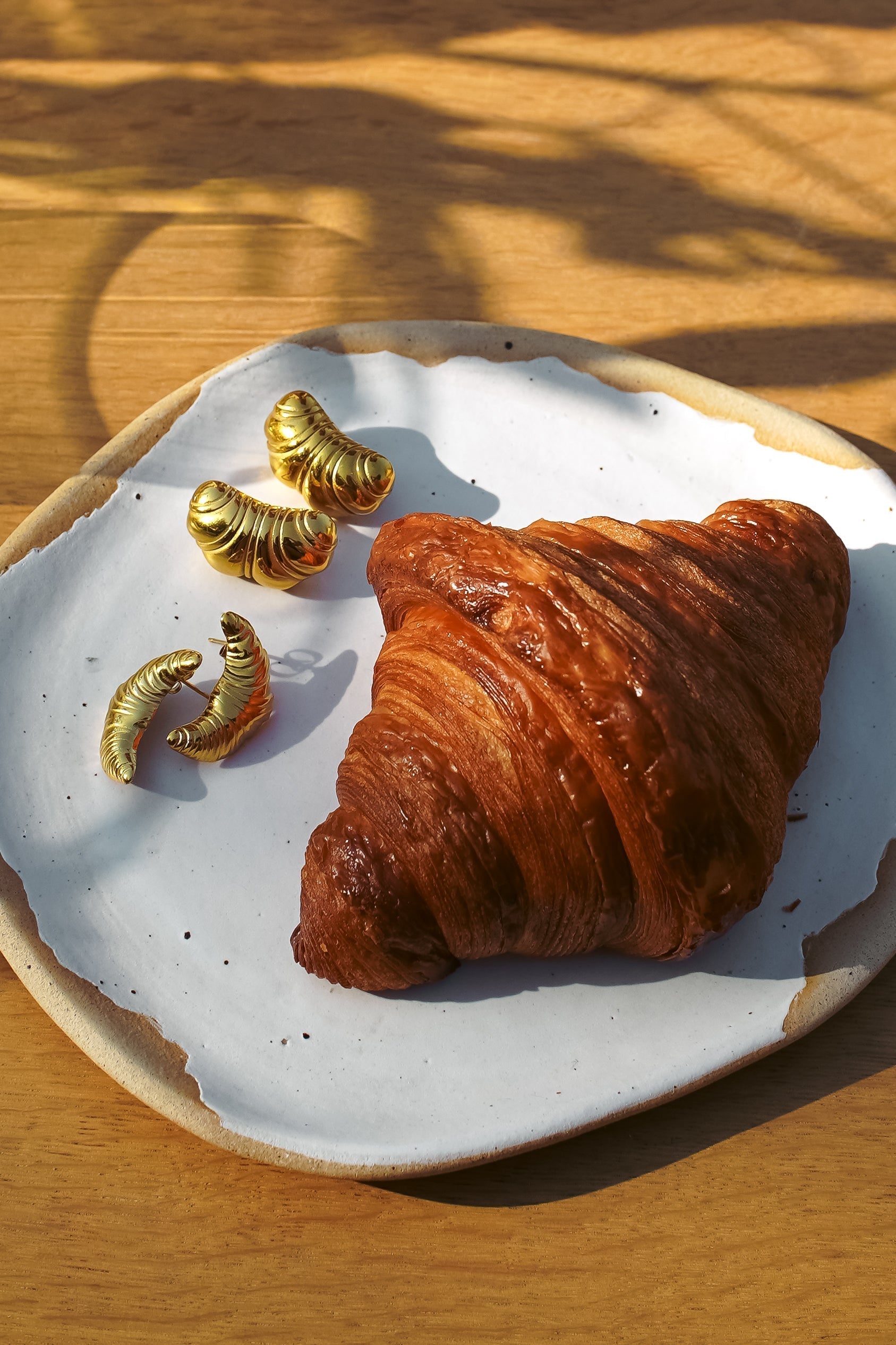 Mini croissantøreringe