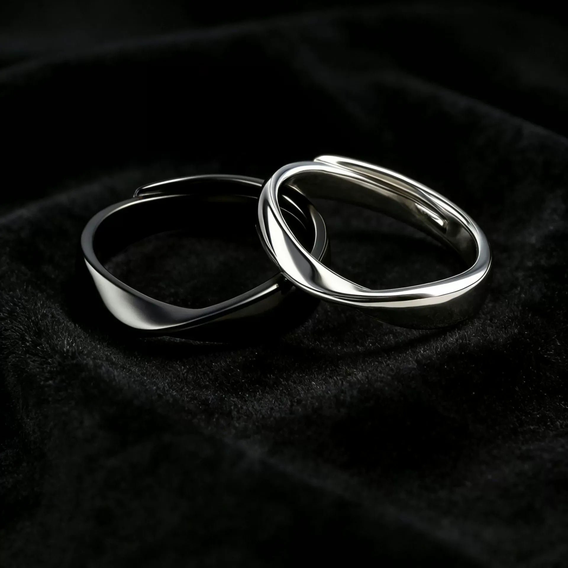 Kærlighedsforlovelsesring – Sæt af Ringe